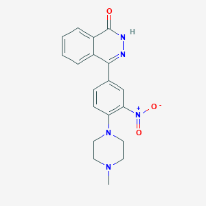 4-[4-(4-Methylpiperazin-1-yl)-3-nitrophenyl]-1,2-dihydrophthalazin-1-one