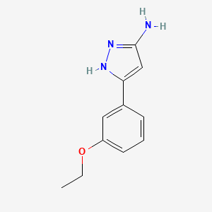B2940588 5-(3-ethoxyphenyl)-1H-pyrazol-3-amine CAS No. 502132-94-7