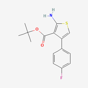 Tert-butyl 2-amino-4-(4-fluorophenyl)thiophene-3-carboxylate