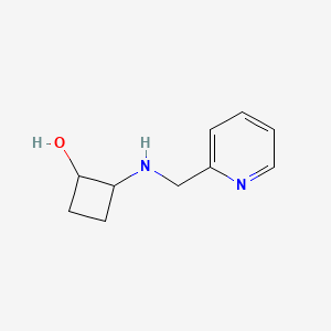 2-{[(Pyridin-2-yl)methyl]amino}cyclobutan-1-ol