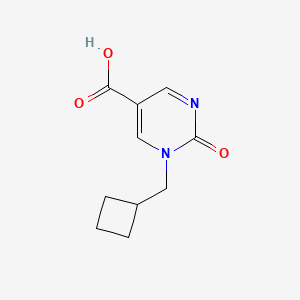 1-(Cyclobutylmethyl)-2-oxo-1,2-dihydropyrimidine-5-carboxylic acid