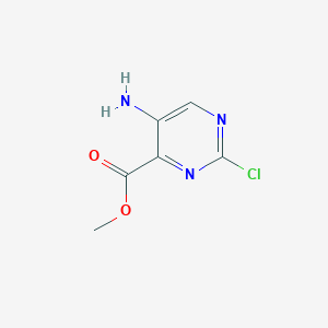 Methyl 5-amino-2-chloropyrimidine-4-carboxylate