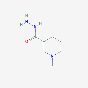 molecular formula C7H15N3O B2940772 1-Methylpiperidine-3-carbohydrazide CAS No. 60779-77-3
