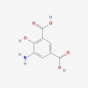 5-Amino-4-hydroxybenzene-1,3-dicarboxylic acid