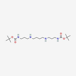 molecular formula C20H42N4O4 B2940851 N1,N12-二-boc-亚精胺 CAS No. 140652-55-7