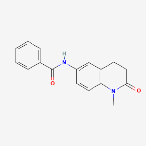 N-(1-methyl-2-oxo-1,2,3,4-tetrahydroquinolin-6-yl)benzamide