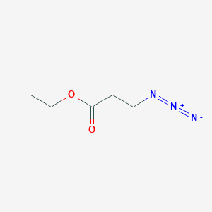 molecular formula C5H9N3O2 B2940946 Ethyl 3-azidopropanoate CAS No. 40139-55-7