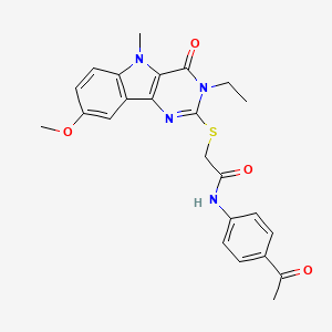 molecular formula C24H24N4O4S B2941003 N-(1-benzoyl-2,3-dihydro-1H-indol-6-yl)-N'-(2-phenylethyl)urea CAS No. 1115934-10-5
