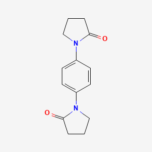 1-[4-(2-Oxopyrrolidin-1-yl)phenyl]pyrrolidin-2-one