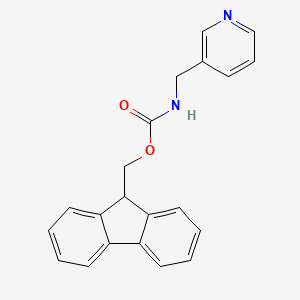 (9H-Fluoren-9-yl)methyl (pyridin-3-ylmethyl)carbamate