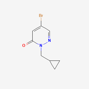 5-Bromo-2-(cyclopropylmethyl)pyridazin-3(2H)-one