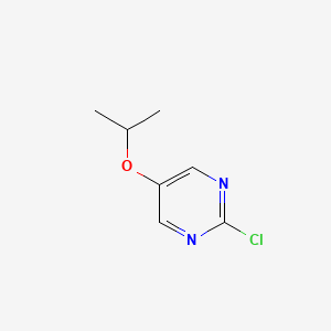 molecular formula C7H9ClN2O B2941165 2-Chloro-5-isopropoxy-pyrimidine CAS No. 169677-67-2