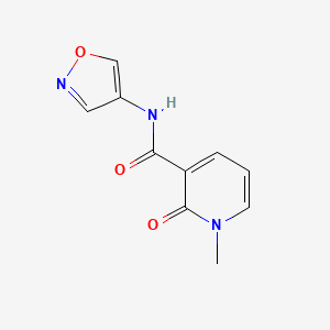 N-(isoxazol-4-yl)-1-methyl-2-oxo-1,2-dihydropyridine-3-carboxamide