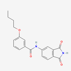 3-butoxy-N-(1,3-dioxoisoindol-5-yl)benzamide