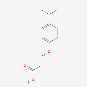 molecular formula C12H16O3 B2941286 3-[4-(Propan-2-yl)phenoxy]propanoic acid CAS No. 926257-24-1