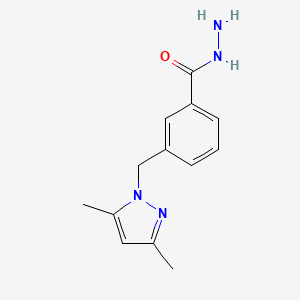 3-(3,5-Dimethyl-pyrazol-1-ylmethyl)-benzoic acid hydrazide