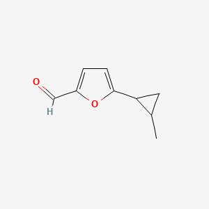 5-(2-Methylcyclopropyl)furan-2-carbaldehyde
