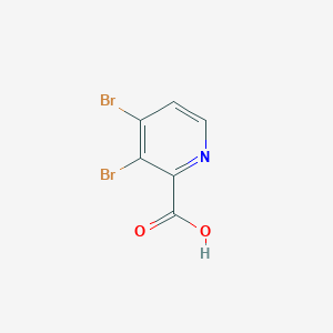 molecular formula C6H3Br2NO2 B2941343 3,4-二溴吡啶-2-羧酸 CAS No. 1803786-06-2