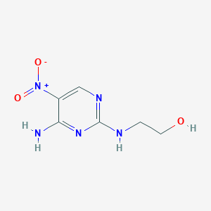 2-((4-Amino-5-nitropyrimidin-2-yl)amino)ethanol