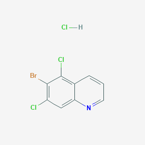 6-Bromo-5,7-dichloroquinoline;hydrochloride