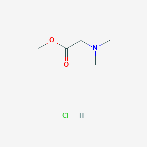 molecular formula C5H12ClNO2 B2941411 N,N-Dimethylglycine methyl ester HCl CAS No. 1954-58-1