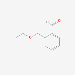 molecular formula C11H14O2 B2941412 2-(Isopropoxymethyl)benzaldehyde CAS No. 195299-03-7