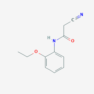 molecular formula C11H12N2O2 B2941433 2-cyano-N-(2-ethoxyphenyl)acetamide CAS No. 380427-18-9