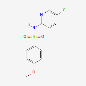 N-(5-chloropyridin-2-yl)-4-methoxybenzenesulfonamide