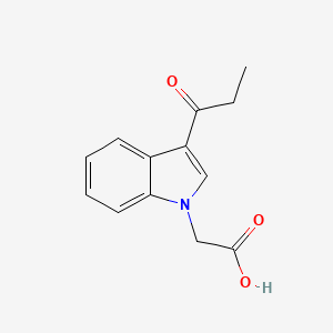 (3-Propionyl-indol-1-yl)-acetic acid