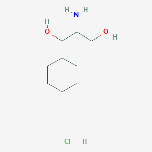 2-Amino-1-cyclohexylpropane-1,3-diol hydrochloride