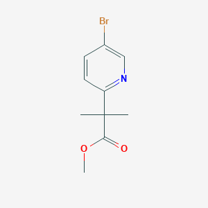 Methyl 2-(5-bromopyridin-2-yl)-2-methylpropanoate
