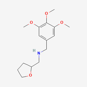(Tetrahydro-furan-2-ylmethyl)-(3,4,5-trimethoxy-benzyl)-amine