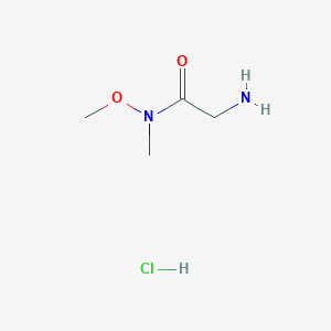 2-amino-N-methoxy-N-methylacetamide hydrochloride