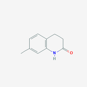 molecular formula C10H11NO B2941743 7-Methyl-3,4-dihydroquinolin-2(1H)-one CAS No. 19352-59-1