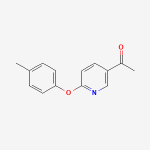5-Acetyl-2-(4-methylphenoxy) pyridine