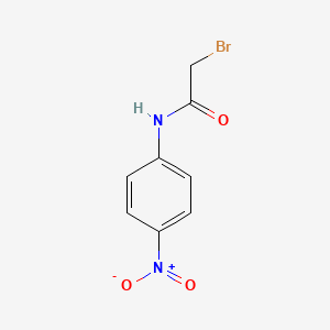 molecular formula C8H7BrN2O3 B2941838 2-溴-N-(4-硝基苯基)乙酰胺 CAS No. 3598-91-2