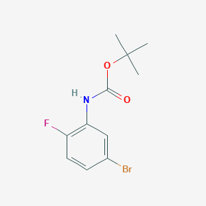 Tert-butyl N-(5-bromo-2-fluorophenyl)carbamate