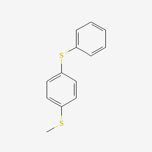 molecular formula C13H12S2 B2941911 Methyl(4-(phenylthio)phenyl)sulfane CAS No. 33932-80-8