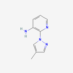 2-(4-methyl-1H-pyrazol-1-yl)pyridin-3-amine
