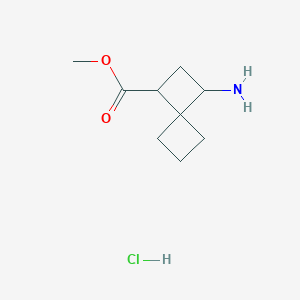 Methyl 3-aminospiro[3.3]heptane-1-carboxylate;hydrochloride