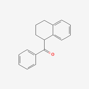 molecular formula C17H16O B2941965 Phenyl(1,2,3,4-tetrahydronaphthalen-1-yl)methanone CAS No. 94540-41-7