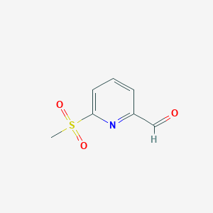 6-(Methylsulfonyl)picolinaldehyde