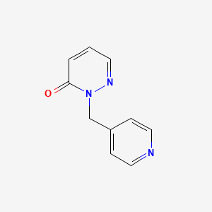 molecular formula C10H9N3O B2942068 2-[(Pyridin-4-yl)methyl]-2,3-dihydropyridazin-3-one CAS No. 2097857-00-4