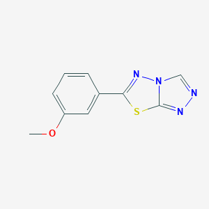 6-(3-Methoxyphenyl)[1,2,4]triazolo[3,4-b][1,3,4]thiadiazole