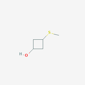 molecular formula C5H10OS B2942106 3-(Methylsulfanyl)cyclobutan-1-ol CAS No. 1935995-41-7