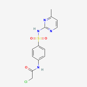 2-Chloro-N-(4-{[(4-methylpyrimidin-2-YL)amino]sulfonyl}phenyl)acetamide