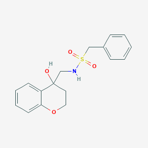 N-((4-hydroxychroman-4-yl)methyl)-1-phenylmethanesulfonamide
