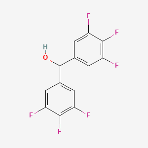 molecular formula C13H6F6O B2942273 Bis(3,4,5-trifluorophenyl)methanol CAS No. 361376-64-9
