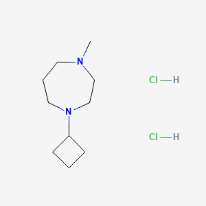 1-Cyclobutyl-4-methyl-1,4-diazepane dihydrochloride