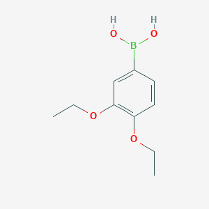 molecular formula C10H15BO4 B2942327 (3,4-Diethoxyphenyl)boronic acid CAS No. 279262-08-7